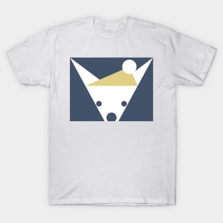 Peek-a-Boo Chihuahua with Gold Hat T-Shirt